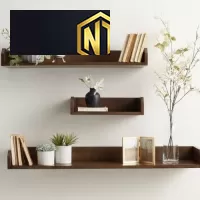 KỆ GỖ TREO TƯỜNG THANH NGANG